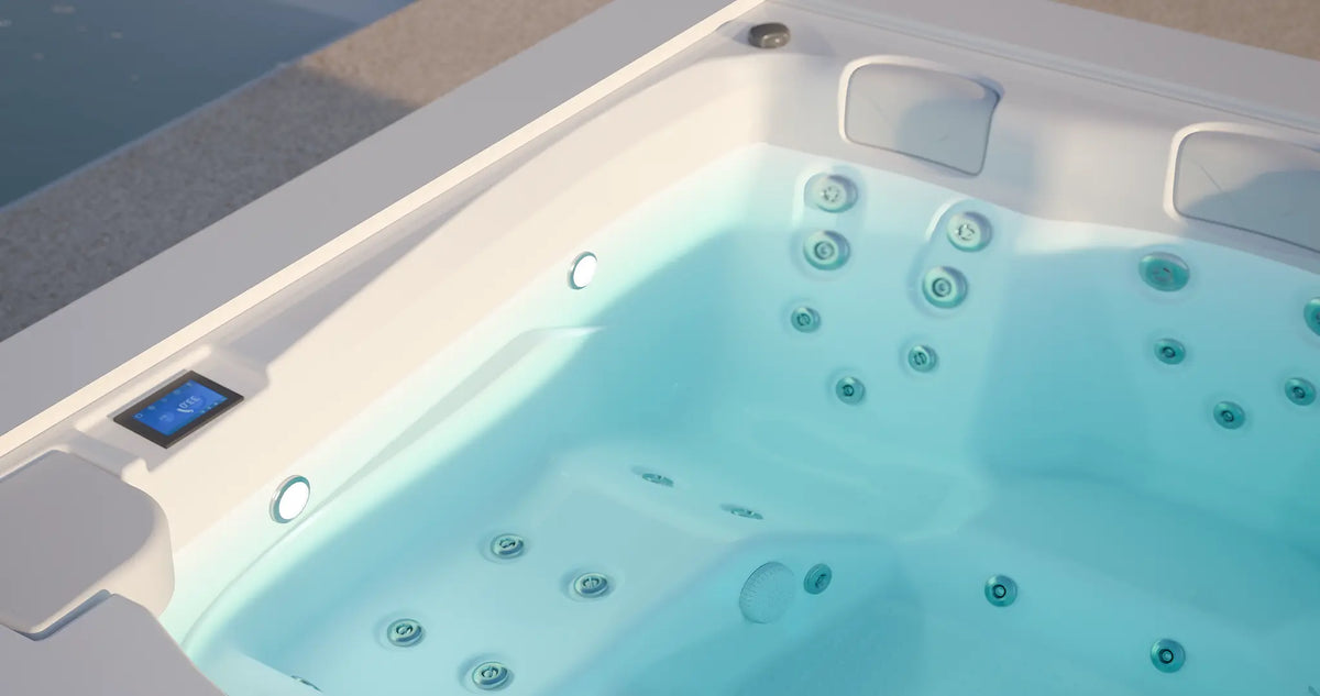 Aquavia Serenity spa pool — detail view