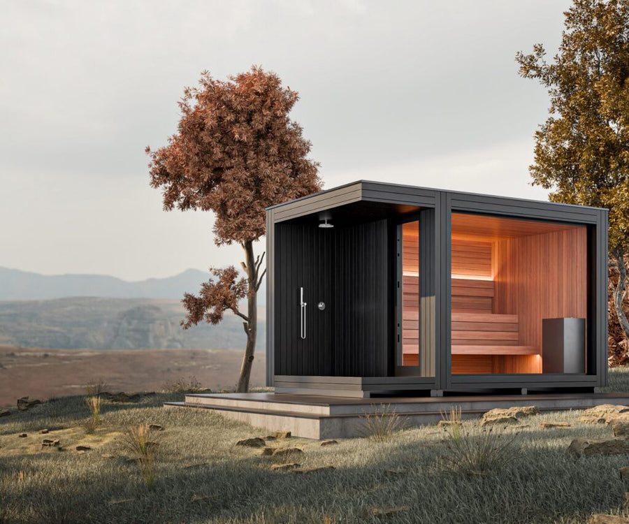 Connect 6 Outdoor Sauna Suite, Wellness One